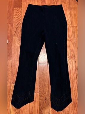 Lysse Stretch Pants with Chevron Hem